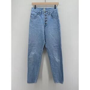 VTG‎ Pepe Jeans High Waist Button Fly Tapered Jeans Womens 9/10 Candy LIB 5618